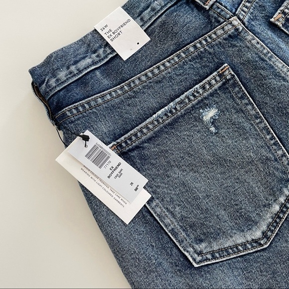 NWT Denim Forum The Ex Boyfriend Shorts from Aritzia - Picture 8 of 10